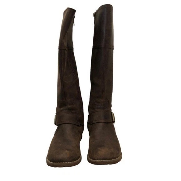 Timberland 🤩Brown Leather Knee-High Boots - Picture 3 of 7